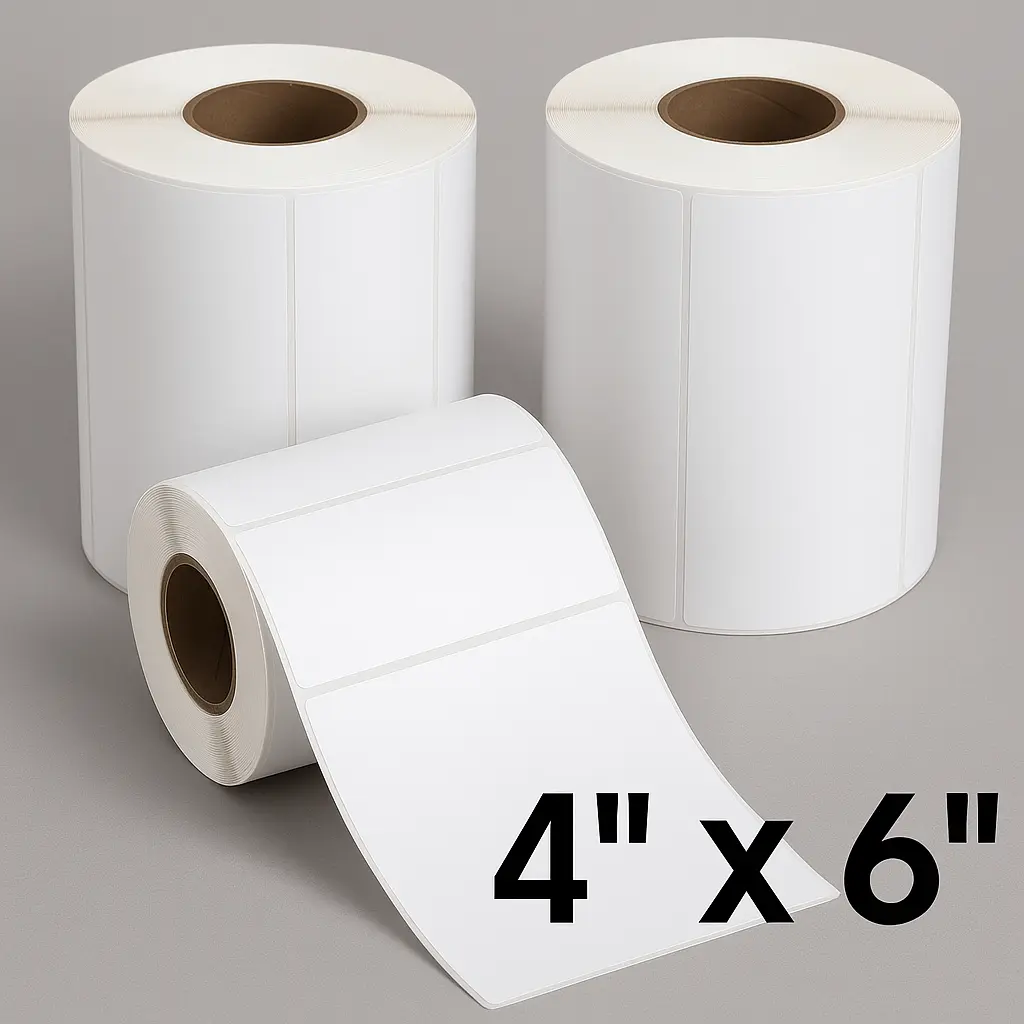 [MULTI250-01] ÉTIQUETTE THERMIQUE 4''X6'' Rouleau 250