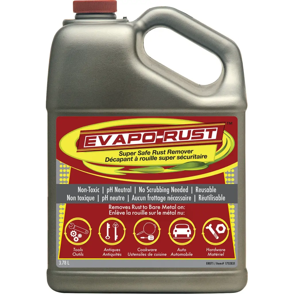 Agent antirouille super sécuritaire Evapo-RustMD, Cruche 3,78L
