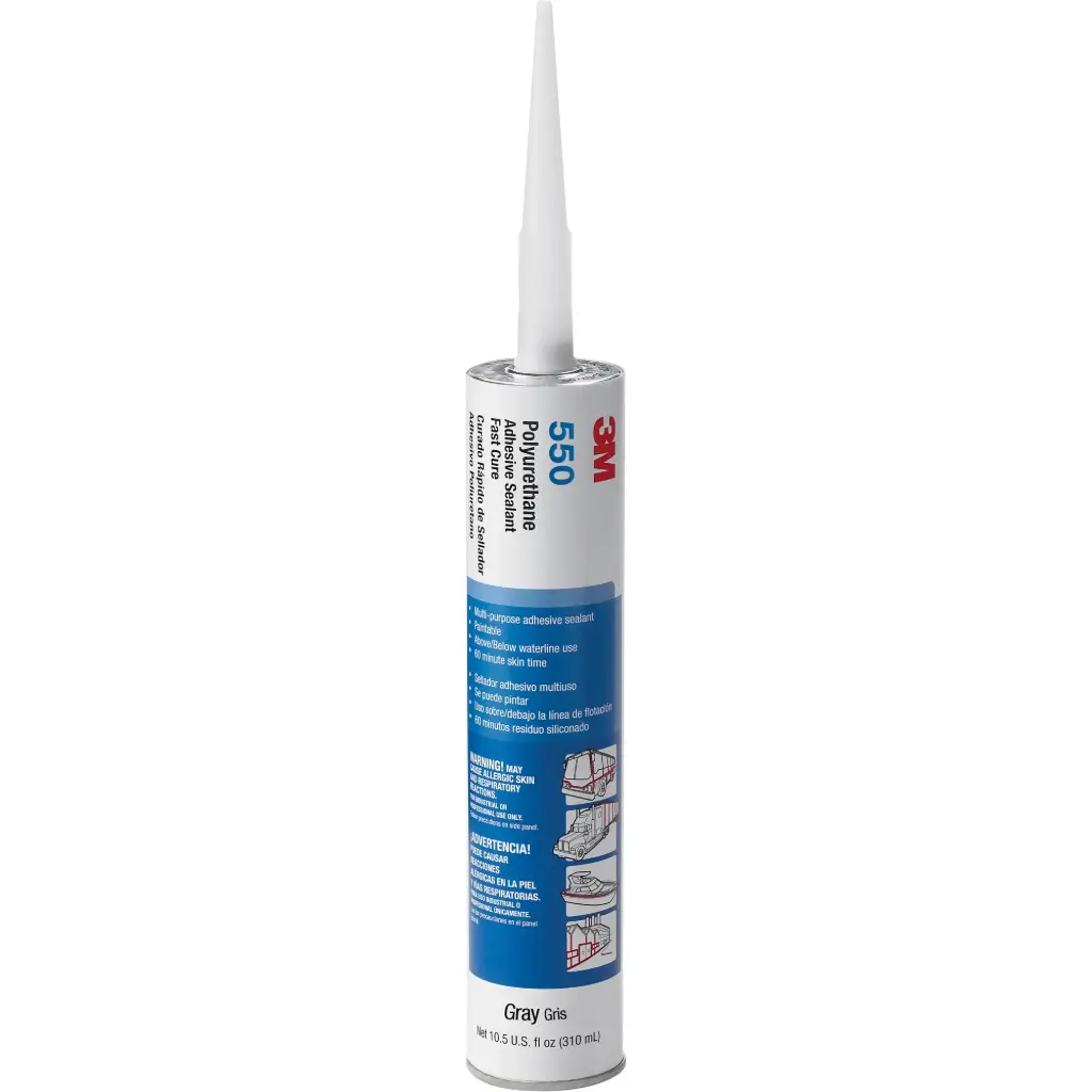 3M ADHÉSIF ET PRODUIT D'ÉTANCHÉITÉ À BASE DE POLYURÉTHANE, 310 ML, GRIS