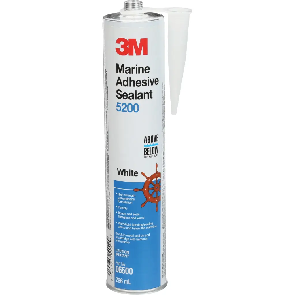 3M ADHÉSIF ÉTANCHE DE CALIBRE MARIN 5200, 378 ML, BLANC