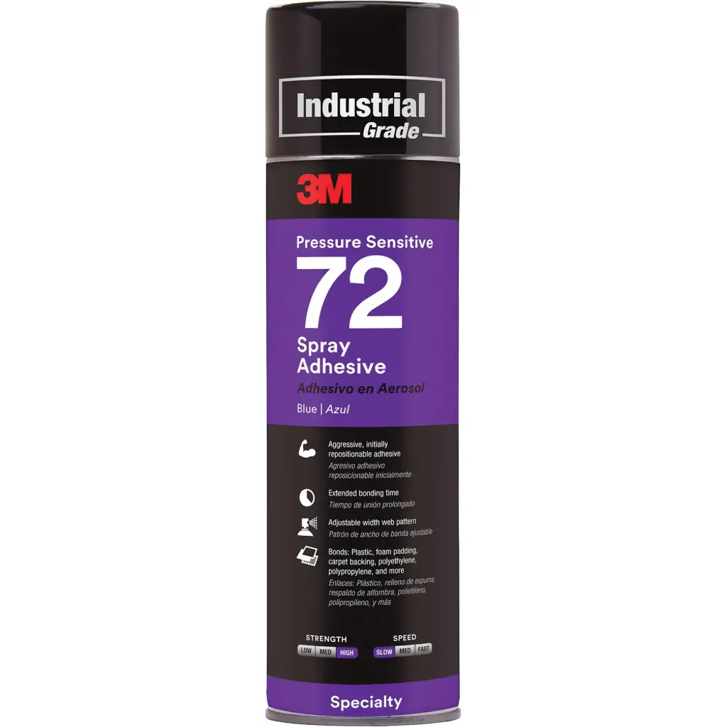 3M ADHÉSIFS AUTOCOLLANTS 72, BLEU, CANETTE AÉROSOL 