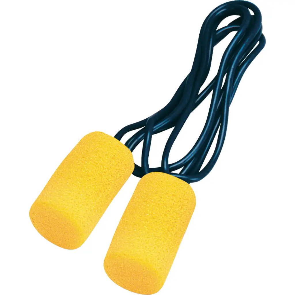 3M BOUCHONS D'OREILLES CLASSIQUES E-A-RMC, VRAC - SAC EN POLY, GRAND, AVEC CORDON 