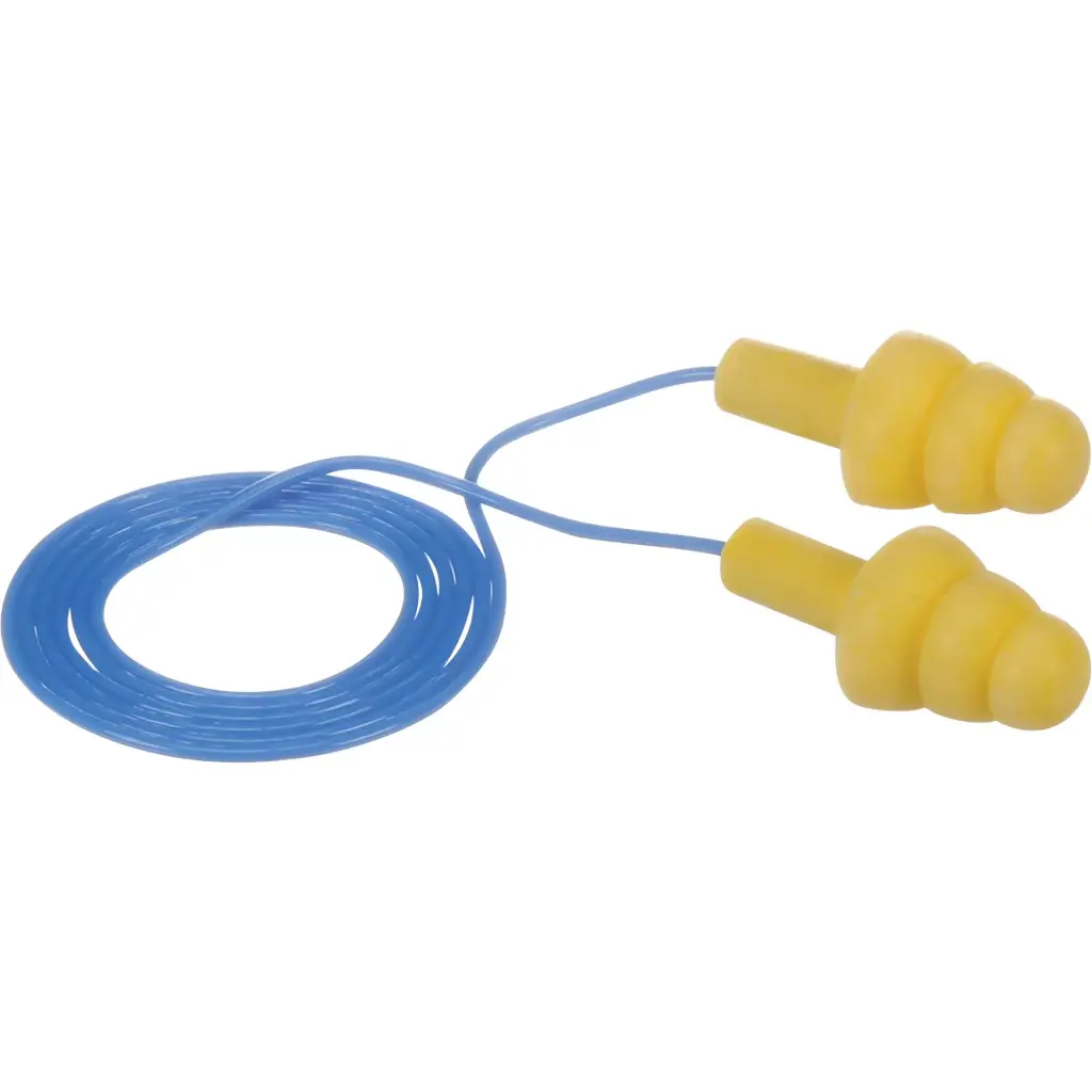 3M BOUCHONS D'OREILLES PRÉMOULÉS E-A-RMC ULTRAFITMC, AVEC CORDON, VRAC - SAC EN POLY, 25 DB NRR, TAILLE UNIQUE BOITE 100