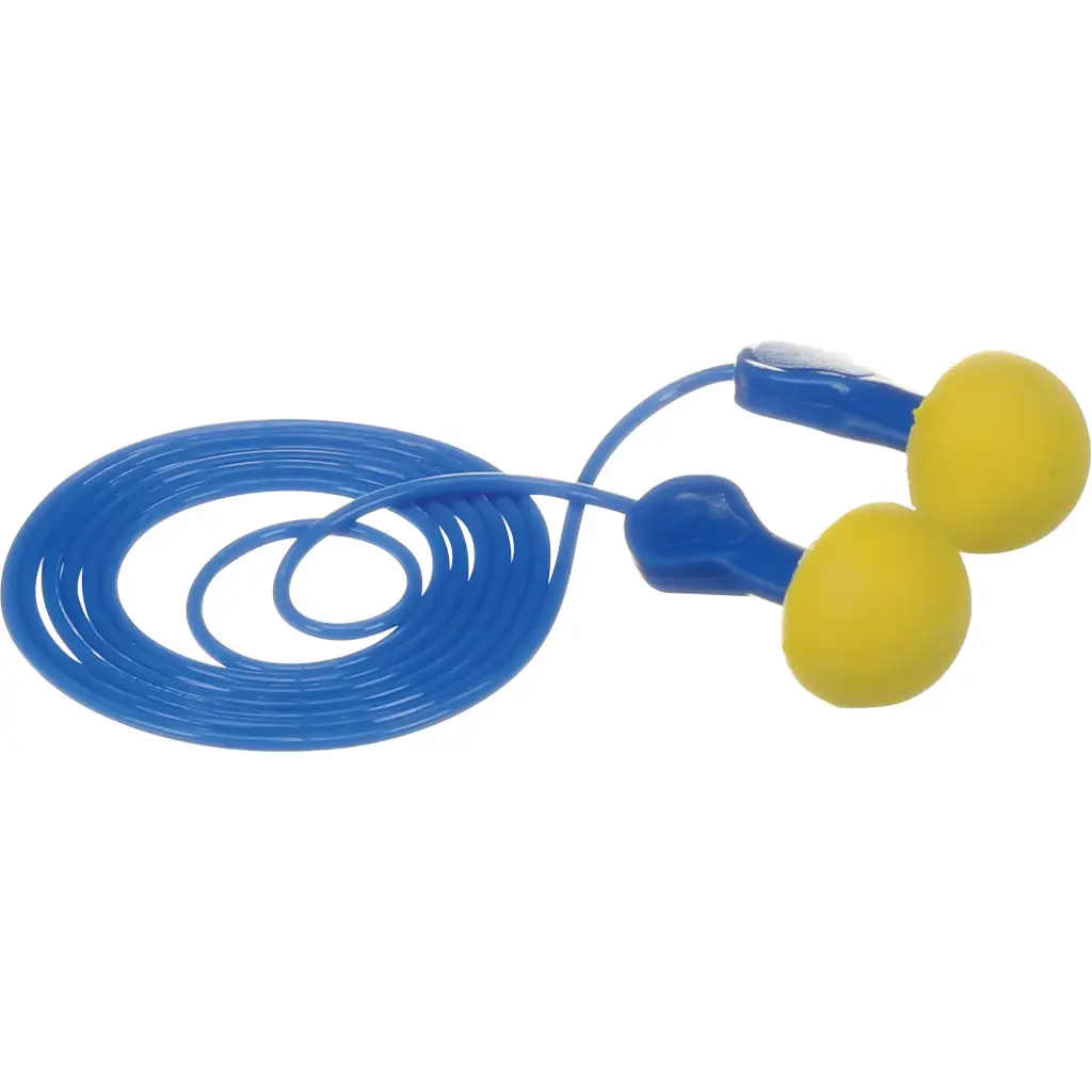 3M BOUCHONS D'OREILLES RAPIDES DE STYLE CAPSULE E-A-RMC, AVEC CORDON, VRAC - SACHET COUSSIN, 25 DB NRR, TAILLE UNIQUE 