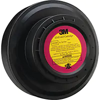 3M CARTOUCHE POUR APPAREILS DE PROTECTION RESPIRATOIRE (APR) À ÉPURATION D'AIR MOTORISÉ, GAZ ACIDE/VAPEUR ORGANIQUE, PAQUET DE 1 
