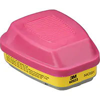 3M Cartouches pour respirateur série 6000, Cartouche gaz/vapeur, Vapeurs organiques/Gaz acides/P100