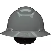 3M CASQUE DE SÉCURITÉ À BORDURE COMPLÈTE SECUREFITMC H-800, SUSPENSION ROCHET, GRIS 