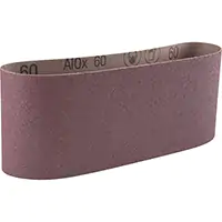 3M COURROIE ABRASIVE EN TOILE 341D, 4" LA X 24" LO, OXYDE D'ALUMINIUM, GRAIN 60 