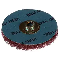 3M DISQUE HS DE POLISSAGE ET DE BROSSAGE À CHANGEMENT RAPIDE STANDARD ABRASIVESMC, 2" DIA., GRAIN TRÈS FIN, OXYDE D'ALUMINIUM 
