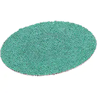 3M DISQUE ADHÉSIF ROLOCMC GREEN CORPSMC, 2" DIA., GRAIN 40, OXYDE D'ALUMINIUM 