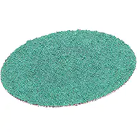 3M DISQUE ADHÉSIF ROLOCMC GREEN CORPSMC, 2" DIA., GRAIN 80, OXYDE D'ALUMINIUM 