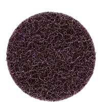 3M DISQUE DE BROSSAGE ET DE FINITION ROLOCMC SCOTCH-BRITEMC, 3" DIA., GRAIN MOYEN, CARBURE DE SILICIUM 