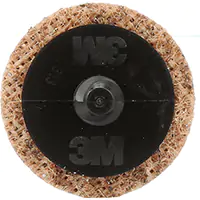 3M DISQUE DE CONDITIONNEMENT DE SURFACE ROLOCMC SCOTCH-BRITEMC, 1-1/2" DIA., GRAIN CORSÉ, OXYDE D'ALUMINIUM 