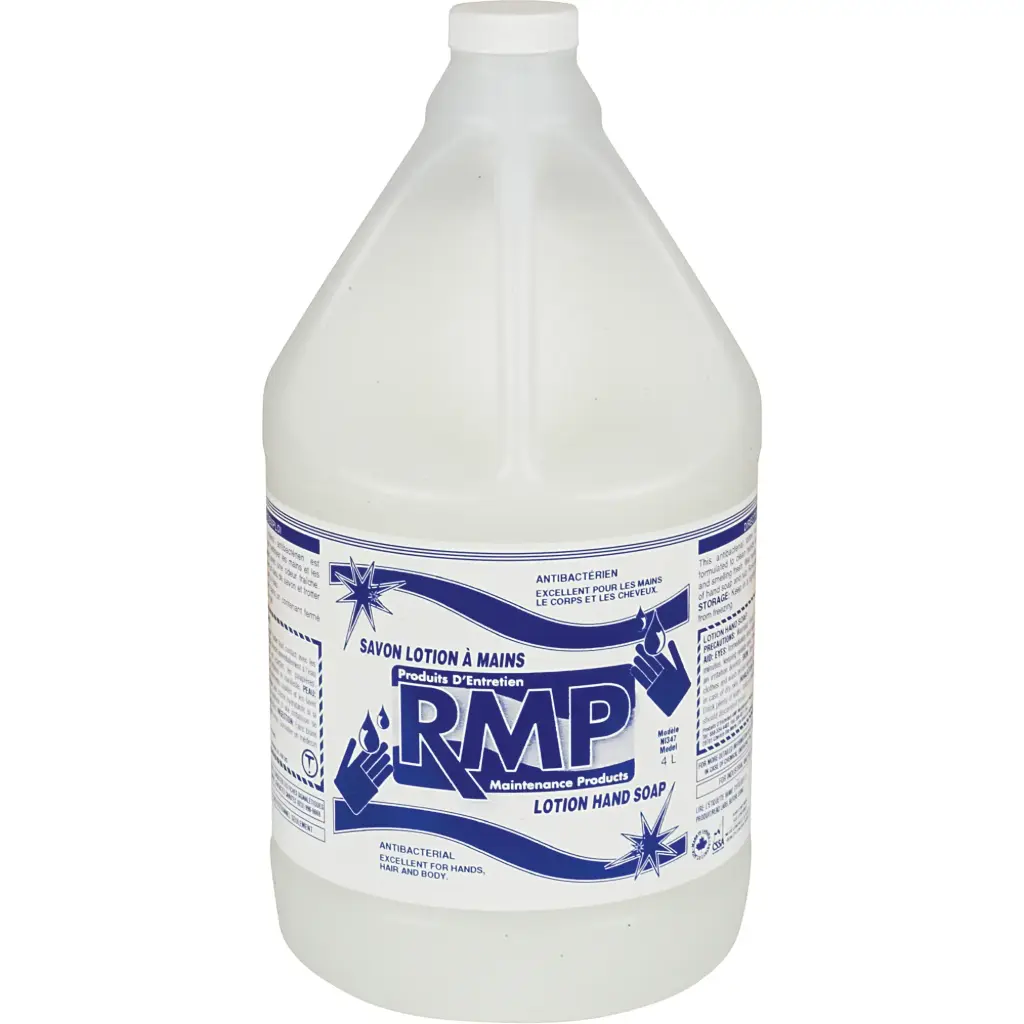 [NI347] SAVON A MAINS LIQUIDE BLANC PARFUMÉ PERLUX - 4L