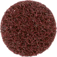 3M DISQUE DE CONDITIONNEMENT DE SURFACE À REMPLACEMENT RAPIDE STANDARD ABRASIVESMC, 1" DIA., GRAIN MOYEN, OXYDE D'ALUMINIUM 
