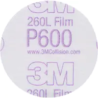 3M DISQUE DORÉ HOOKITMC, DIA 3", GRAIN P600, OXYDE D'ALUMINIUM, POIDS C 