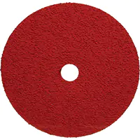 3M DISQUE EN FIBRE 787C, CÉRAMIQUE, 36+, 7" DIA X 7/8" ARBRE 