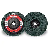 3M DISQUE EXTRA COUPE « CLEAN AND STRIP » XT PRO SCOTCH-BRITEMC, 5" DIA., GRAIN EXTRA GROSSIER, OXYDE D'ALUMINIUM 