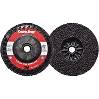 3M DISQUE « CLEAN AND STRIP » XT PRO SCOTCH-BRITEMC, 4-1/2" DIA., GRAIN EXTRA GROSSIER, CARBURE DE SILICIUM 