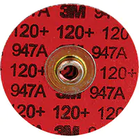 3M DISQUE À TRANCHANT DURABLE CUBITRONMC II ROLOCMC, 2" DIA., GRAIN 120+, CÉRAMIQUE 