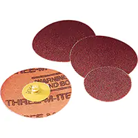 3M DISQUES 361F - ROLOCMC, 3" DIA., GRAIN 24, OXYDE D'ALUMINIUM 