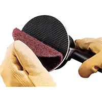 3M DISQUES DE TRAITEMENT DES SURFACES SCOTCH-BRITEMC À BOUCLES & À CROCHETS, 7" DIA., GRAIN MOYEN 