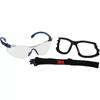 3M ENSEMBLE DE LUNETTES DE SÉCURITÉ SOLUS, LENTILLE INTÉRIEUR/EXTÉRIEUR, ANTIBUÉE, RÉPOND OU SURPASSE LA NORME CSA Z94.3 