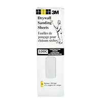 3M FEUILLE DE PLACOPLÂTRE FRAISÉE TRI-M-RITEMC FRE-CUTMC, 11-1/4" X 3-5/16", GRAIN 100, CARBURE DE SILICIUM 