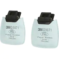 3M FILTRE SECURE CLICKMC, FILTRE CONTRE LES PARTICULES, FILTRE P95 