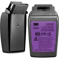 3M FILTRE CONTRE LES PARTICULES À BOÎTIER RIGIDE P100 SECURE CLICKMC, FILTRE CONTRE LES PARTICULES, FILTRE P100 