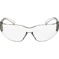3M LUNETTES DE SÉCURITÉ VIRTUA, LENTILLE TRANSPARENT, ANTIBUÉE, RÉPOND OU SURPASSE LA NORME CSA Z94.3 