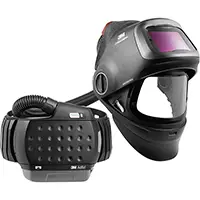 3M MASQUE DE SOUDAGE À USAGE INTENSIF SPEEDGLASMC G5-01 AVEC SYSTÈME DE RESPIRATEUR D'ÉPURATION D'AIR PROPULSÉ ADFLOMC, MASQUE DE SOUDAGE, PILE LITHIUM-ION 