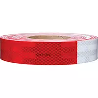3M MATÉRIAUX DE PERCEPTIBILITÉ 3MMC SCOTCHLITEMC DIAMOND GRADEMC SÉRIE 985, 2" LA X 12" LO, ROUGE & BLANC 