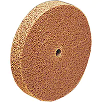 3M MEULE D'ABRASION ET DE POLISSAGE UNITARISÉE SCOTCH-BRITEMC, 6" X 1/8", ARBRE DE 1/2", GRAIN DE CORSÉ, OXYDE D'ALUMINIUM 