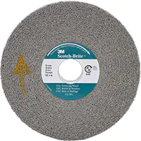 3M MEULE D'ÉBARBAGE EXL SCOTCH-BRITEMC, 6" X 1", ARBRE DE 1" 