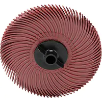3M MEULE EN SOIE RADIALE SCOTCH-BRITEMC, OXYDE D'ALUMINIUM, GRAIN 220, 3" DIA. 