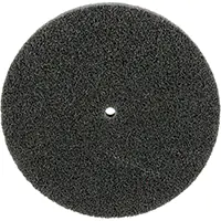 3M MEULE UNITARISÉE EXL SCOTCH-BRITEMC, 5" X 1/4", ARBRE DE 1/4", GRAIN DE FIN, CARBURE DE SILICIUM 