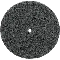 3M MEULE UNITARISÉE EXL SCOTCH-BRITEMC, 5" X 1/4", ARBRE DE 1/4", GRAIN DE FIN, CARBURE DE SILICIUM 