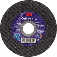 3M MEULE À TRONÇONNER CUBITRONMC 3, 4-1/2" X 0,04", ARBRE DE 7/8", TYPE T1, CÉRAMIQUE, 13 300 TR/MIN 
