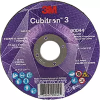 3M MEULE À TRONÇONNER CUBITRONMC 3, 4-1/2" X 1/8", ARBRE DE 7/8", TYPE T27, CÉRAMIQUE, 13 300 TR/MIN 