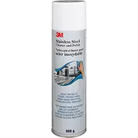 3M NETTOYANT ET PRODUIT À POLIR POUR L'ACIER INOXYDABLE, 21,5 OZ., CANETTE AÉROSOL 