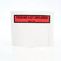 3M POCHETTE POUR BORDEREAU D'EXPÉDITION, 5-1/2" LO X 4-1/2" LA, STYLE INSERTION PAR EXTRÉMITÉ 