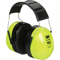 3M PROTECTEURS D'OREILLES OPTIME 105 PELTORMC, BANDEAU, 30 NRR DB 