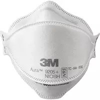 3M RESPIRATEUR CONTRE LES PARTICULES AURAMC, N95, CERTIFIÉ NIOSH, PROFIL BAS/TAILLE UNIQUE BOITE DE 10 