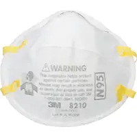 3M RESPIRATEUR CONTRE LES PARTICULES, N95, CERTIFIÉ NIOSH BOITE DE 64