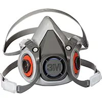 3M RESPIRATEUR RÉUTILISABLE À DEMI-MASQUE SÉRIE 6000, THERMOPLASTIQUE, GRAND 