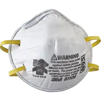 3M RESPIRATEURS CONTRE LES PARTICULES 8110S, N95, CERTIFIÉ NIOSH, PETIT BOITE DE 20 