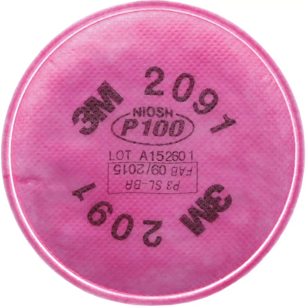 [SE909] PRÉFILTRES POUR RESPIRATEURS SÉRIE 2000, FILTRE CONTRE LES PARTICULES, FILTRE P100 - PQT 2