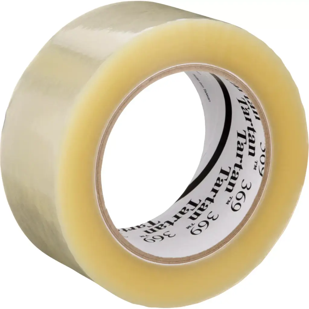 RUBAN D’EMBALLAGE TARTANMC 369, ADHÉSIF ACRYLIQUE, 1,6 MIL, 48 MM (1-22/25”) X 328’ - PQT 6