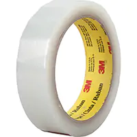 3M RUBAN EN POLYESTER, POLYESTER, 36 MM (1-1/2") LA X 66 M (216') LO, 2 MILS ÉPAIS 